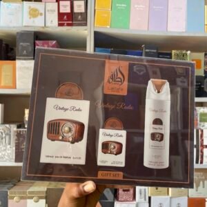 Lattafa 3 In 1 Set Vintage Radio