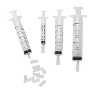 5ml decant syringe with adapter 12pcs